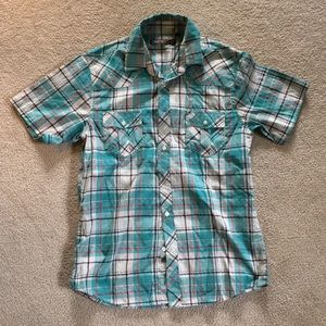 Men's Plaid Polo